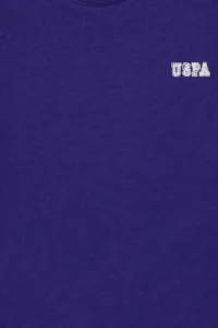 US Polo Assn. Boys' Purple Crew Neck T-Shirt - Image 5