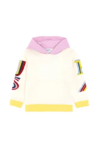 US Polo Assn. Girls' Cream Hooded Sweatshirt - Image 4