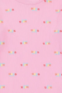 US Polo Assn. Girls' Pink Crew Neck Sweatshirt - Image 5