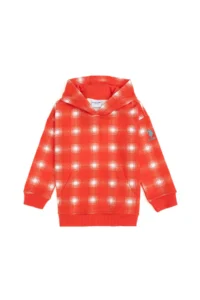 US Polo Assn. Girls' Pomegranate Hooded Sweatshirt - Image 3