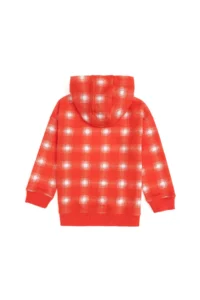 US Polo Assn. Girls' Pomegranate Hooded Sweatshirt - Image 4