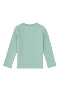 US Polo Assn. Girls' Aqua Green Crew Neck Sweatshirt - Image 5