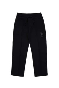 US Polo Assn. Boys' Black Sweatpants - Image 4