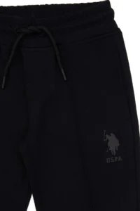 US Polo Assn. Boys' Black Sweatpants - Image 6