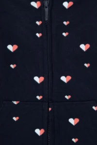 US Polo Assn. Girls' Navy Blue Hooded Sweatshirt - Image 5