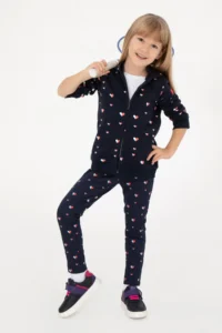 US Polo Assn. Girls' Navy Blue Leggings