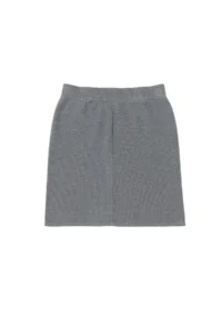 US Polo Assn. Girls' Gray Melanj Knitwear Skirt - Image 4