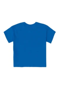 US Polo Assn. Boys' Cobalt Oversized Bisikelt Yaka T-Shirt - Image 4