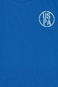 US Polo Assn. Boys' Cobalt Oversized Bisikelt Yaka T-Shirt - Image 5