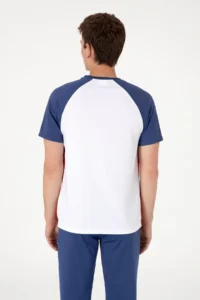 US Polo Assn. Men Regular Fit Crew Neck Red T-Shirt - Image 5