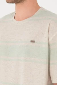 US Polo Assn. Men comfort Fit Crew Neck Aqua Green T-Shirt - Image 7