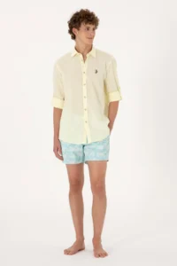 US Polo Assn. Men Mint Swim Shorts - Image 3