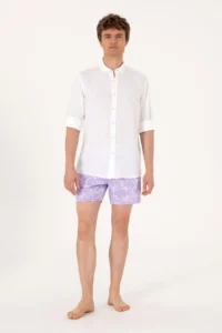 US Polo Assn. Men Lilac Swim Shorts