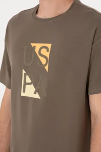 US Polo Assn. Men comfort Fit Crew Neck Mink T-Shirt - Image 7