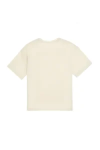 US Polo Assn. Boys' Cream comfort Crew Neck T-Shirt - Image 3