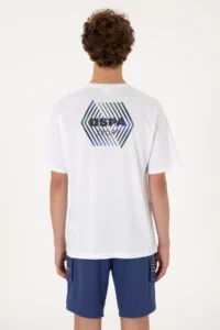 US Polo Assn. Men comfort Fit Crew Neck White T-Shirt - Image 5
