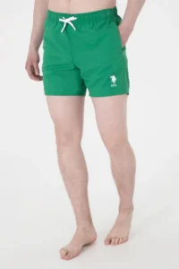 US Polo Assn. Men Green Swim Shorts - Image 2