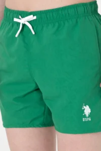 US Polo Assn. Men Green Swim Shorts - Image 4