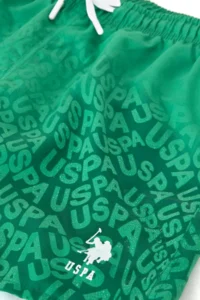 US Polo Assn. Men Green Swim Shorts - Image 7