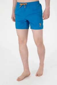 US Polo Assn. Men Cobalt Blue Swim Shorts - Image 2