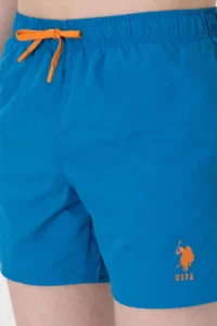 US Polo Assn. Men Cobalt Blue Swim Shorts - Image 4