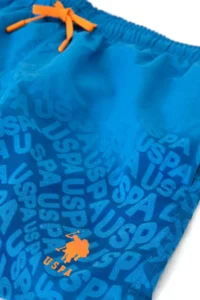 US Polo Assn. Men Cobalt Blue Swim Shorts - Image 7