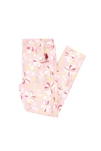 US Polo Assn. Girls' Pink Sweatpants - Image 2
