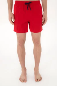 US Polo Assn. Men Red Swim Shorts - Image 2