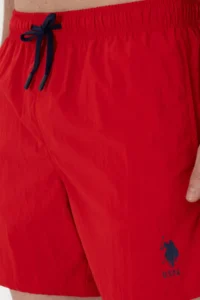US Polo Assn. Men Red Swim Shorts - Image 3