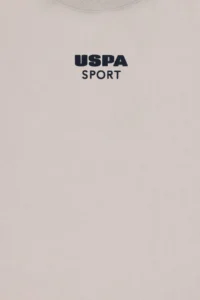 US Polo Assn. Boys' Light Gray comfort Crew Neck T-Shirt - Image 4