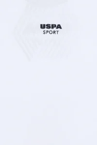US Polo Assn. Boys' White comfort Crew Neck T-Shirt - Image 4