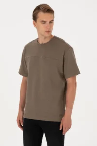 US Polo Assn. Men comfort Fit Mink Crew Neck T-Shirt - Image 3