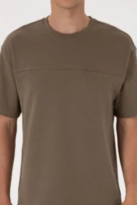 US Polo Assn. Men comfort Fit Mink Crew Neck T-Shirt - Image 6