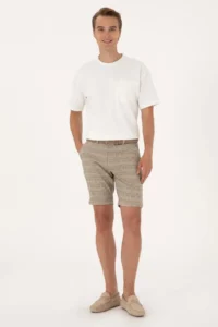 US Polo Assn. Men comfort Fit Cream Crew Neck T-Shirt - Image 4
