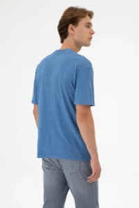 US Polo Assn. Men Indigo T-Shirt - Image 5