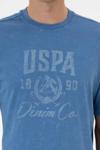 US Polo Assn. Men Indigo T-Shirt - Image 6