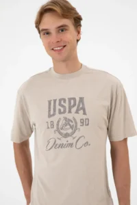 US Polo Assn. Men Stone T-Shirt - Image 2