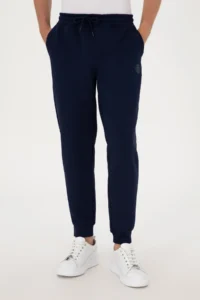 US Polo Assn. Men Navy Blue Sweatpants - Image 2