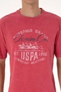 US Polo Assn. Men comfort Fit Cherry Crew Neck T-Shirt - Image 6