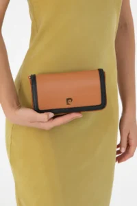 Pierre Cardin Tan Crossbody Bag - Image 2