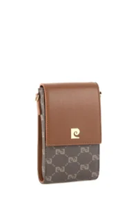 Pierre Cardin Tan Crossbody Bag - Image 4
