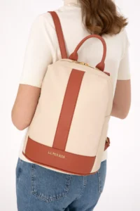 US Polo Assn. Women Beige Backpack - Image 2