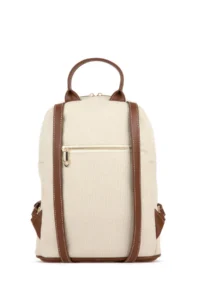 US Polo Assn. Women Cream Kanvas Backpack - Image 5