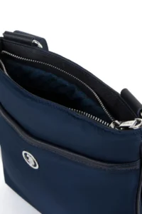 US Polo Assn. Women Navy Blue Quilted Crossbody Bag - Image 7