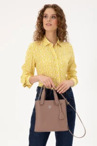 US Polo Assn. Women Mink Tote Bag - Image 2