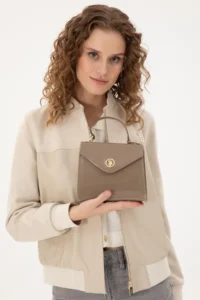 US Polo Assn. Women Mink Rugan Tote Bag - Image 2
