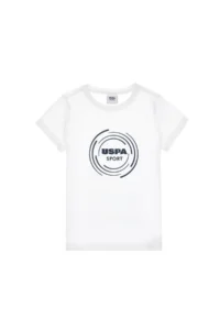 US Polo Assn. Boys' White Crew Neck T-Shirt - Image 2