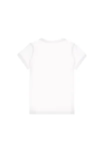 US Polo Assn. Boys' White Crew Neck T-Shirt - Image 3