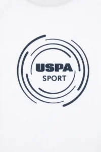 US Polo Assn. Boys' White Crew Neck T-Shirt - Image 4