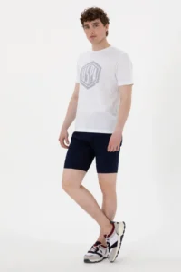 US Polo Assn. Men Regular Fit Crew Neck White T-Shirt - Image 4